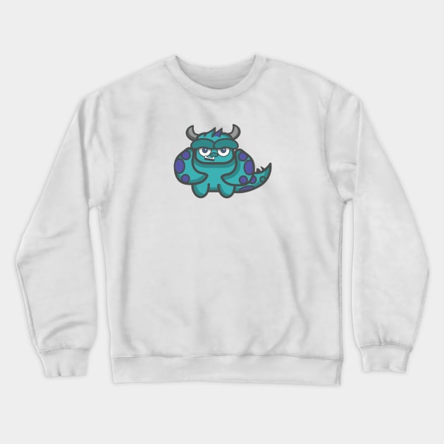 Cute Monster Crewneck Sweatshirt by Massive Dzines